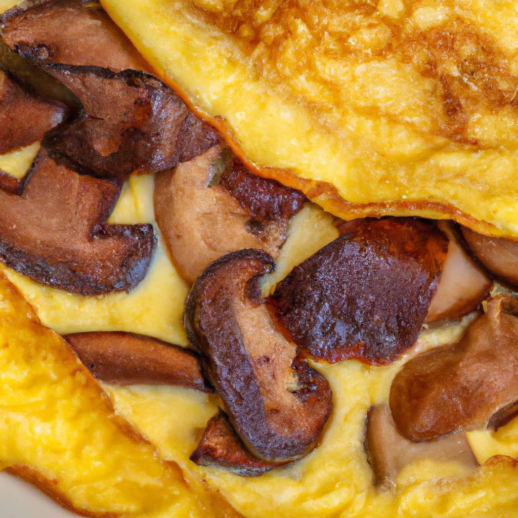 La recette infaillible pour une omelette aux cèpes délicieusement parfaite