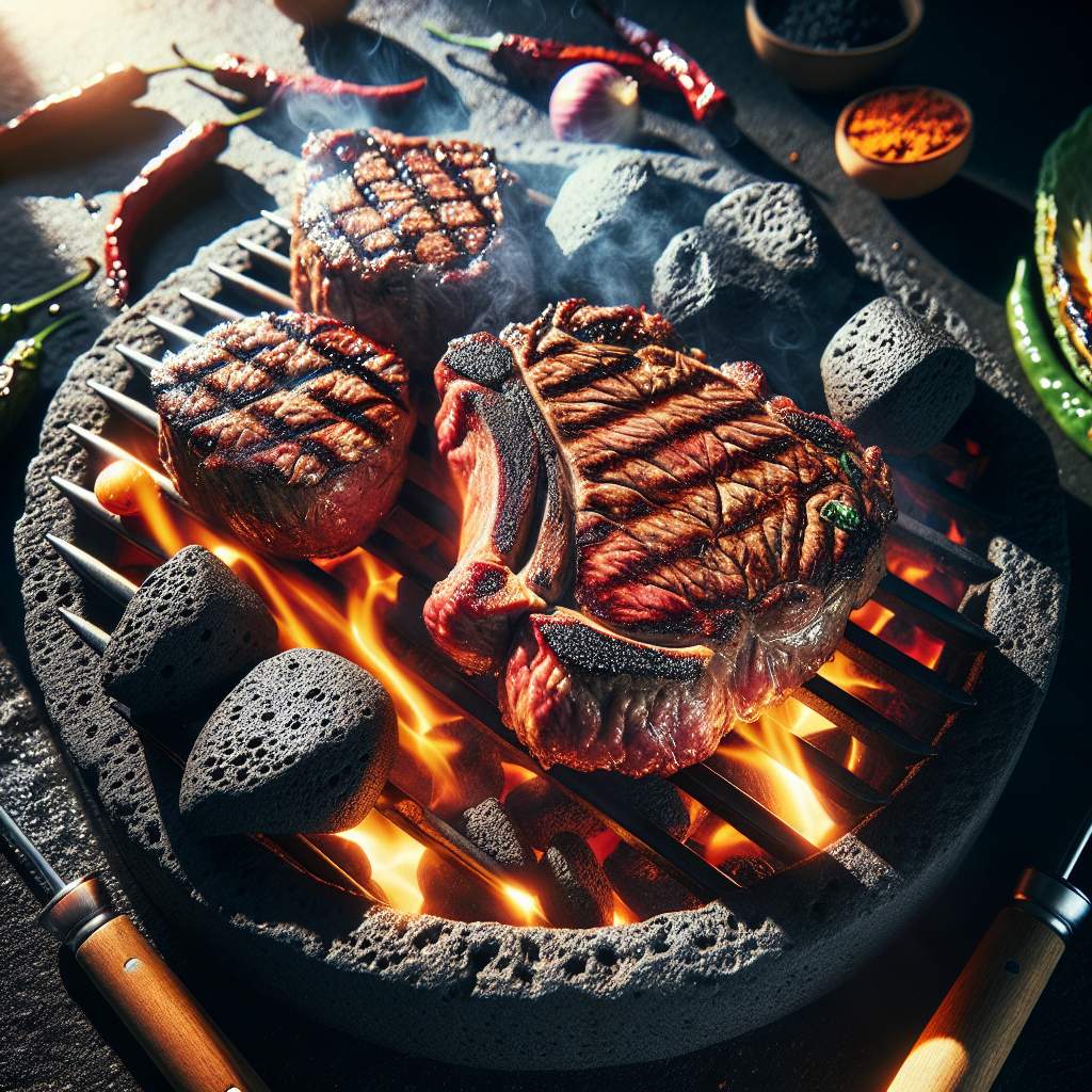 Les Secrets de la Cuisine au Barbecue à Pierre de Lave: Saveurs Intenses et Cuisson Parfaite