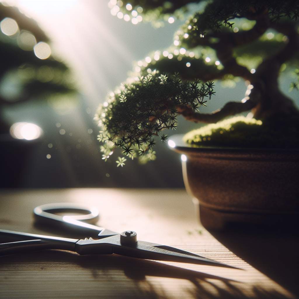 Apprendre l'art du bonsaï : patience et précision