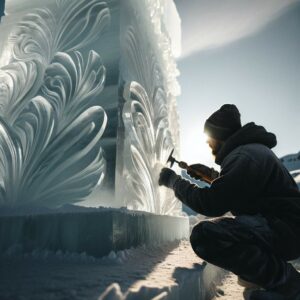 Sculpture sur glace : Secrets d'un art fascinant